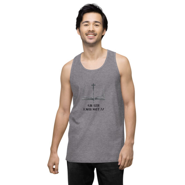 Men’s premium tank top - Image 11