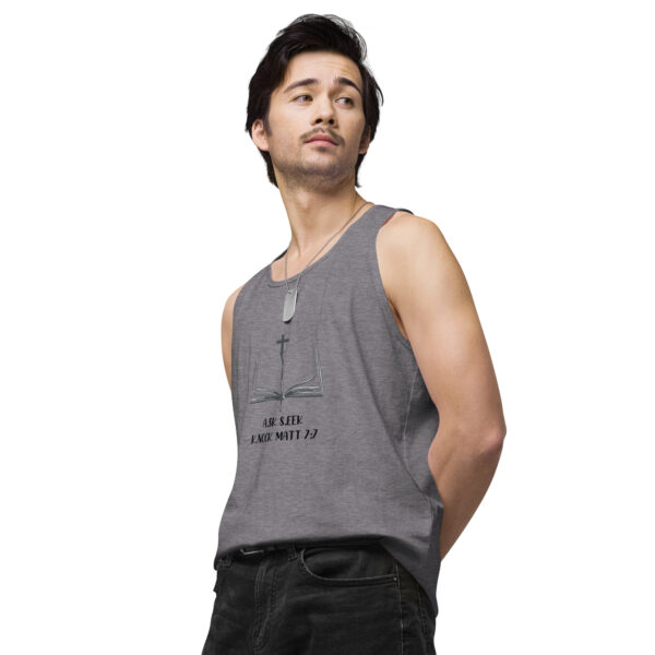 Men’s premium tank top - Image 13