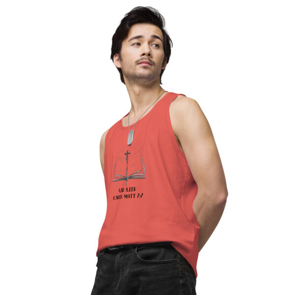 Men’s premium tank top - Image 9