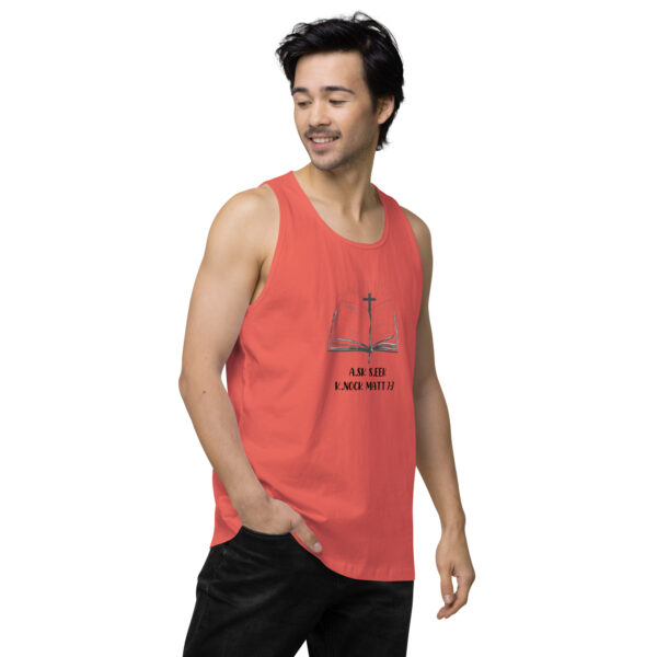 Men’s premium tank top - Image 8