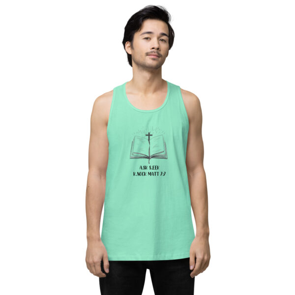 Men’s premium tank top - Image 21