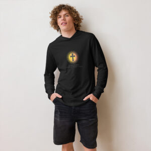 Hooded long-sleeve tee