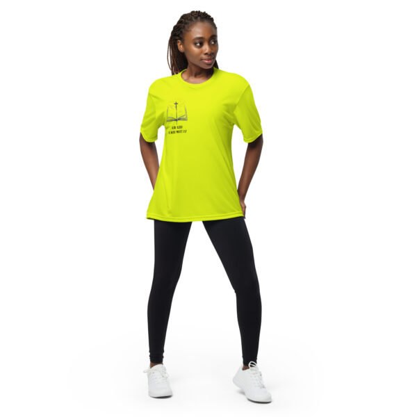 Unisex performance crew neck t-shirt - Image 4