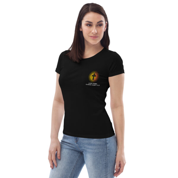 Women's fitted eco tee - Image 2