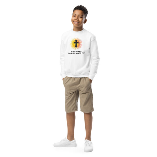 Youth crewneck sweatshirt - Image 5