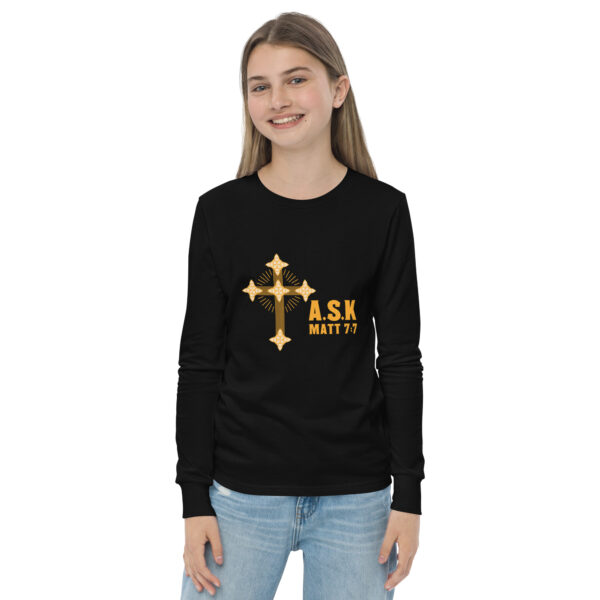 Youth long sleeve tee - Image 2